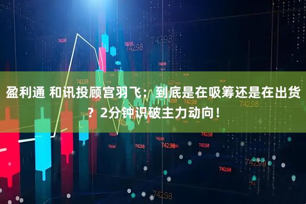 盈利通 和讯投顾宫羽飞：到底是在吸筹还是在出货？2分钟识破主力动向！
